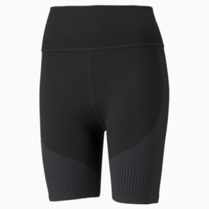 Seamless 5" Women's Training Shorts, Puma Black-Asphalt